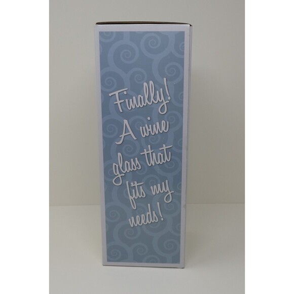 Big Mouth The Original Wine Bottle Glass Gigantic Holds Full Bottle 750 ml NEW - Picture 4 of 6